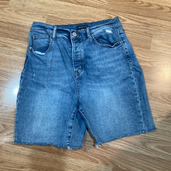 Button up jean shorts. Size 12 by Grand Beach Club - Picture 1 of 7
